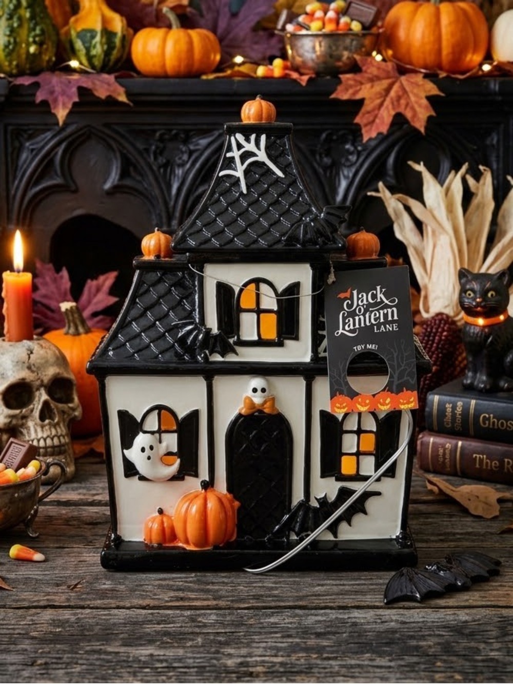Haunted House Lighted Decor